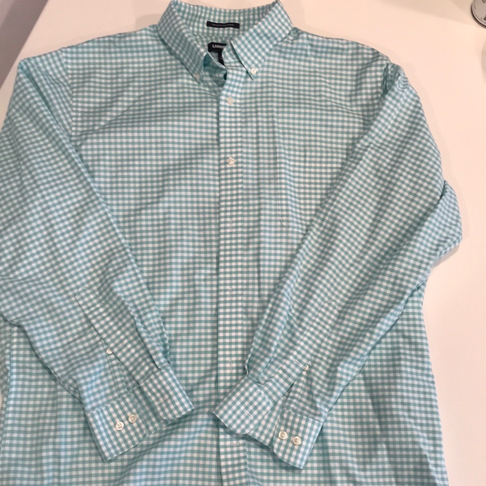 Men’s Lands End Button Down Shirt